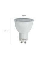 IPERLUX LED GU10 COB 8W 45° 3CCT 640LM