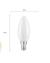 IPERLUX LED OLIVA E14 FILAMENTO OPALE 6W