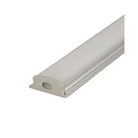 IPERLUX LED PROFILO ALLUMINIO SILVER COVER OPALE