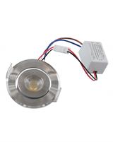 IPERLUX LED MINI SPOTLIGHT SILVER 3W 45°