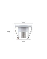 IPERLUX LED MINI SPOTLIGHT QUADRATO BIANCO 3W 45°
