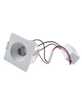 IPERLUX LED MINI SPOTLIGHT QUADRATO BIANCO 3W 45°
