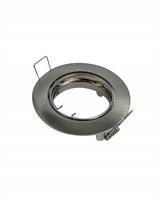 IPERLUX LED SUPPORTO GU10 ORIENTABILE NICKEL SATINATO