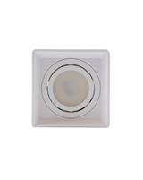 IPERLUX LED SUPPORTO QUADRATO GU10 ORIENTABILE BIANCO