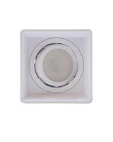 IPERLUX LED SUPPORTO QUADRATO GU10 ORIENTABILE BIANCO