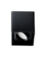 IPERLUX LED SUPPORTO QUADRATO GU10 ORIENTABILE NERO