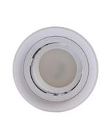 IPERLUX LED SUPPORTO ROTONDO GU10 ORIENTABILE BIANCO