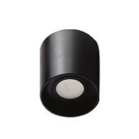 IPERLUX LED SUPPORTO ROTONDO GU10 ORIENTABILE NERO