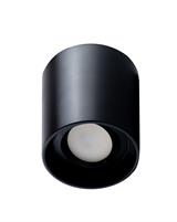 IPERLUX LED SUPPORTO ROTONDO GU10 ORIENTABILE NERO