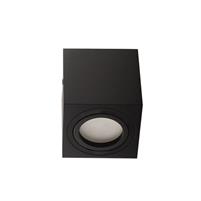 IPERLUX LED SUPPORTO GU10 QUADRATO ORIENTABILE NERO