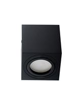 IPERLUX LED SUPPORTO GU10 QUADRATO ORIENTABILE NERO