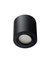 IPERLUX LED SUPPORTO GU10 ROTONDO ORIENTABILE NERO