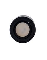 IPERLUX LED SUPPORTO GU10 ROTONDO ORIENTABILE NERO