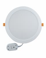 IPERLUX LED PANNELLO INCASSO ROTONDO IP40 24W 3CCT 2550LM