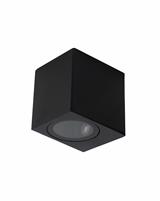 IPERLUX LED SUPPORTO GU10 QUADRATO PER PARETE NERO IP65