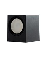 IPERLUX LED SUPPORTO GU10 QUADRATO PER PARETE NERO IP65