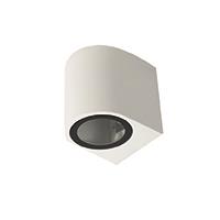 IPERLUX LED SUPPORTO GU10 ROTONDO PER PARETE BIANCO IP65