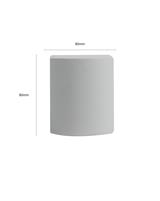 IPERLUX LED SUPPORTO GU10 ROTONDO PER PARETE BIANCO IP65
