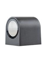 IPERLUX LED SUPPORTO GU10 ROTONDO PER PARETE NERO IP65