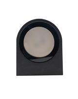 IPERLUX LED SUPPORTO GU10 ROTONDO PER PARETE NERO IP65