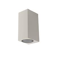 IPERLUX LED SUPP. GU10 UP&DOWN QUADR. PER PARETE BIANCO IP65