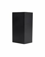 IPERLUX LED SUPP. GU10 UP&DOWN QUADRATO PER PARETE NERO IP65
