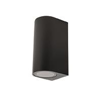 IPERLUX LED SUPPORTO GU10 ROTONDO PER PARETE NERO