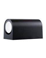 IPERLUX LED SUPP. GU10 UP&DOWN ROTONDO PER PARETE NERO IP65