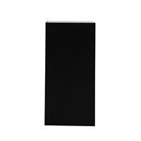 IPERLUX LED APPLIQUE QUADRATA NERA IP65 18W 3CCT 1600LM