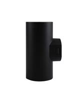IPERLUX LED APPLIQUE ROTONDA NERA  IP65 18W 3CCT 1600LM