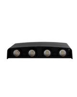 IPERLUX LED APPLIQUE NERA IP65 8W 3CCT 550LM 38°*8