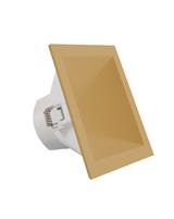 IPERLUX LED ACCESSORIO TES A INCASSO QUADRATO GOLD