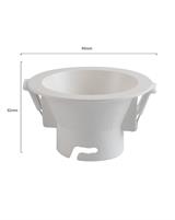 IPERLUX LED ACCESSORIO TES A INCASSO ROTONDO BIANCO