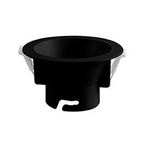 IPERLUX LED ACCESSORIO TES A INCASSO ROTONDO NERO