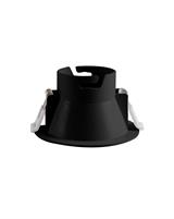 IPERLUX LED ACCESSORIO TES A INCASSO ROTONDO NERO