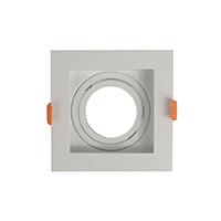 IPERLUX LED PORTA FARETTO ORIENTABILE QUADRATO A INCASSO