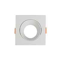 IPERLUX LED PORTA FARETTO ORIENTABILE QUADRATO A INCASSO