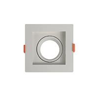 IPERLUX LED PORTA FARETTO ORIENTABILE QUADRATO AD INCASSO