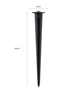 IPERLUX LED PICCHETTO NERO IP65