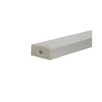 IPERLUX LED PROFILO ALLUMINIO SILVER COVER OPALE
