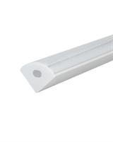 IPERLUX LED PROFILO ALLUMINIO ANGOLARE BIANCO COVER OPALE