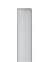 IPERLUX LED PROFILO ALLUMINIO ANGOLARE SILVER COVER OPALE