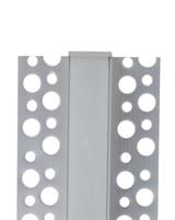 IPERLUX LED PROFILO ALLUM. INCASSO SILVER COVER OPALE