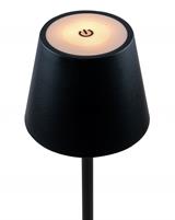 IPERLUX LED LAMPADA DA TAVOLO TESEO NERA IP54 3CCT 300LM