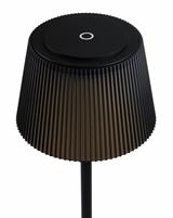 IPERLUX LED LAMPADA DA TAVOLO ERACLE NERA IP54 3CCT 300LM