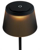 IPERLUX LED LAMPADA DA TAVOLO ERACLE NERA IP54 3CCT 300LM