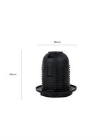 IPERLUX LED ADATTATORE E27 NERO