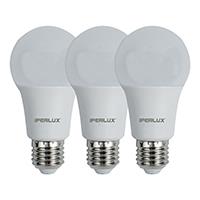 IPERLUX LED TRIPACK GOCCIA E27 A60 12W 240°