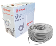 HIMAX CAVO CAT5E CCA 100M  DIAMETRO Ø5MM