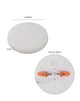 IPERLUX LED PANNELLO 24W INCASSO ROTONDO 3CCT REGOLABILE